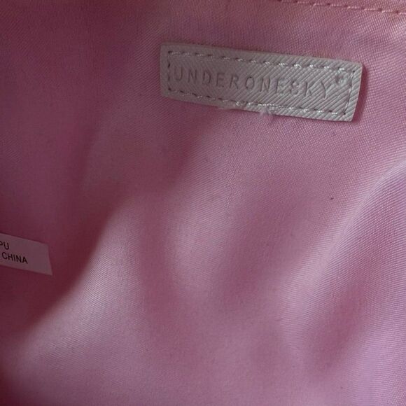 Kitty Cat Unicorn Pink Gold Glittery Backpack Under One Sky EUC - Picture 6 of 8